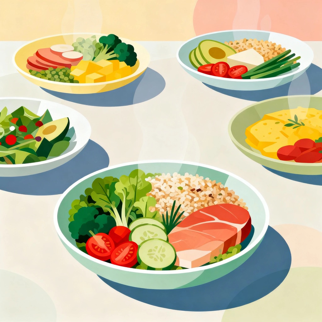 Cinque ricette per un'alimentazione sana